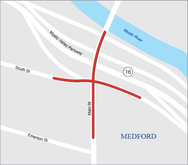 Medford: Intersection Improvements at Main Street and South Street 